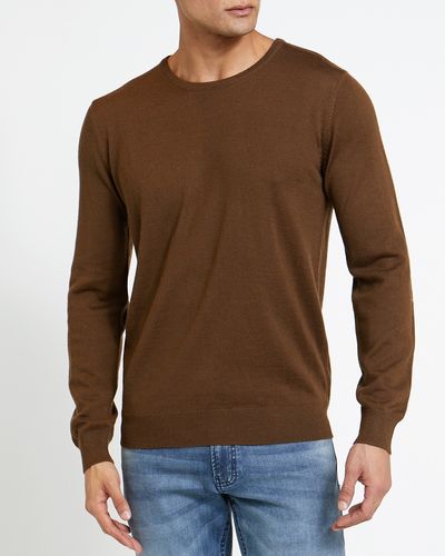 Merino Blend Crew Neck Jumper